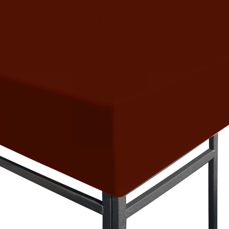 Zadaszenie do altany 310 g/m² 3x3 m terakotowe
