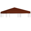 Zadaszenie do altany 310 g/m² 3x3 m terakotowe
