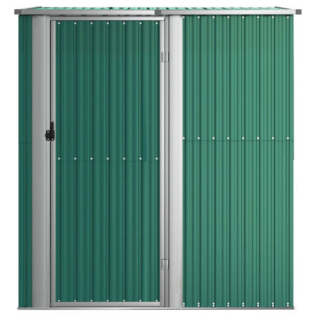 Szopa ogrodowa zielona 1805x97x2095 cm stal